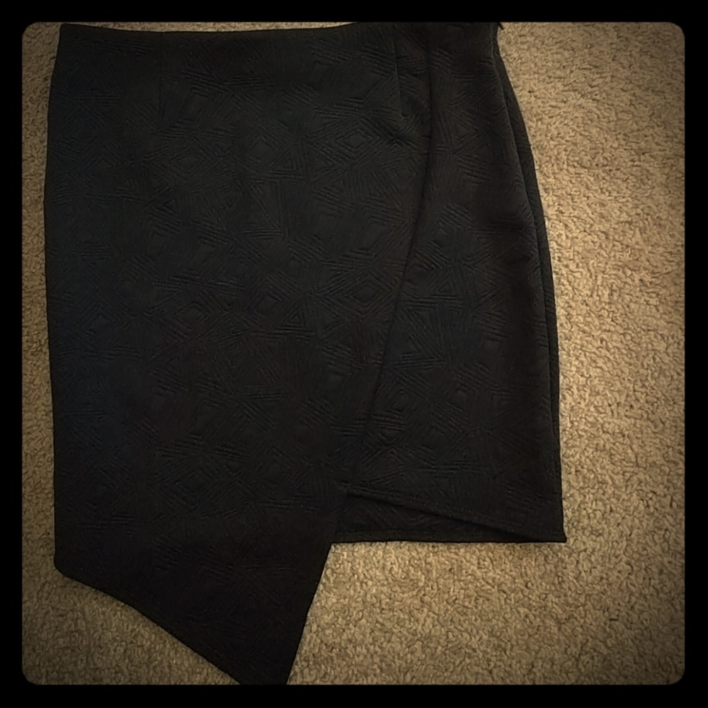 Foreign exchange size L assemetrical skirt